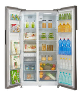 MRF5920WDSSF,Midea,Side By Side ,584 L ,Inverter, Water Dispenser, Silver (SS Finish) (open Box Like New)