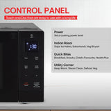 LG 30 L Solo Microwave Oven (MS3032BK, Black, 44 Auto Cook Menu, Steam Clean, Anti-bacterial cavity)