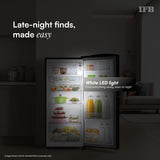 IFB 187L 2 Star Direct-Cool Single Door Refrigerator with 30 Hrs Cooling Retention, Big Vegetable Box, XL Bottle Bin & 4 Year Super Warranty (2026, IFBDC-213BXBWE, Wild Flower Blue)