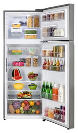 LG Smart Choice, 466 L, 1 Star, Convertible, Door Cooling+, Smart Inverter Compressor, AI ThinQ Wi-Fi, Frost Free Double Door Refrigerator (GL-T492NPZR, Shiny Steel, Express Freeze & Multi Air Flow)
