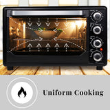 Faber 34L 1600W OTG | Bake, Toast, Roast, Grill | 4 Heating Functions, Upper & Lower Heating, Rottisserie, 360