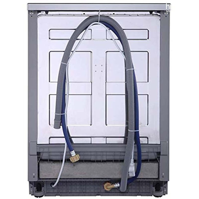 Hindware Smart Appliances Marcelo 12 Place Settings Auto-Clean Dishwasher With 6 Wash Programs & Half Load Function (DW100003) (Silver)