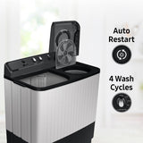 Samsung 10.5 kg, 5 star, Semi-Automatic Top Load Washing Machine (WT10C4260GG/TL, Air Turbo Drying)