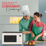 LG 28 L Scan-To-Cook Wi-Fi Enabled Charcoal Convection Microwave Oven (MJEN286UBW, Black, Beige Door, 301 Auto Cook Menu, Bar-be-queing at home, 30 Heart Healthy Recipes, Diet Fry & Multicook Tawa)