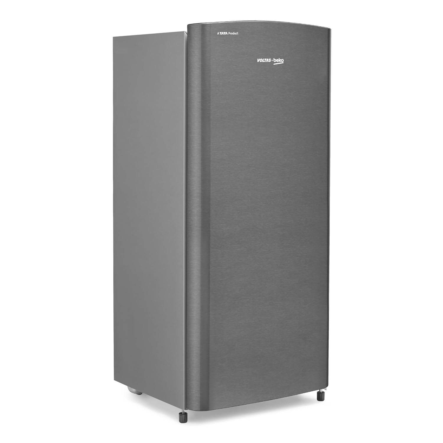 Voltas Beko, A Tata Product 183 L, 2-Star Single Door Direct Cool Refrigerator with Fresh Box Technology (RDC215C / 2S0XIR0M0000GO, Hairline Silver)