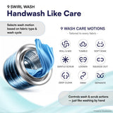 IFB 9 Kg 5 Star, DeepClean® Tech, AI Powered, WiFi, Fully Automatic Front Load Washing Machine (EXECUTIVE SXN 9014K CMS, PowerSteam®, 9 Swirl, Steam Refresh, Inbuilt Heater, Eco Inverter, Rich Silver)