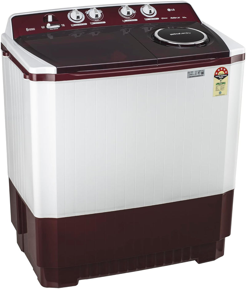 LG 10.5Kg Semi Automatic Top Load Washing Machine, P1015ASRAZ