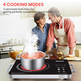 Inalsa 2200 W Induction Cooktop Touch Panel (Black, InfraChef 2200 Infrared Cooktop)