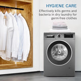 Bosch 10.5/6 KG Inverter Fully Automatic Front Load Washer Dryer (2025 Model, WNA2E4UCIN, 1400 RPM, 14 Wash Programs, LED touch display, Wash & Dry in 60 Mins, Cast Iron Grey)