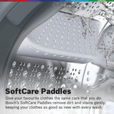 Bosch 8 kg, 5 Star, Anti Stain & AI Active Water+ Fully Automatic Front Loading Washing Machine (WAJ28260IN, Steam with Anti-bacteria, In-Built Heater, White)