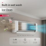 Hitachi 1.5 Ton 5 Star, New Star rated, Inverter Split AC (Copper, Smart View Display, 4 Way Swing, ice Clean, Anti-bacterial Filter,RAS.V518PCDIBT, White)
