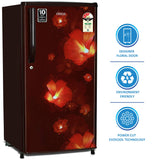 Onida 190 L 3 Star Direct-Cool Single Door Refrigerator (RDS1903P, Red)-(Dents and Scratches)