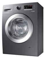 Samsung 7 kg, 5 star, EcoBubble Technology, Hygiene Steam with Inbuilt Heater, Digital Inverter, Fully-Automatic Front Load Washing Machine (WW70R22EK0X/TL, INOX GRAY)