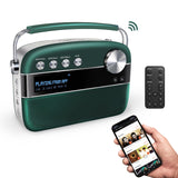 Saregama Carvaan 2.0 Hindi Portable Music Player 5000 Pre-Loaded Songs with Podcast, FM/BT/AUX (Emerald Green)