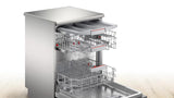 Bosch 14 Place Settings free-standing Dishwasher (SMS6HVI01I, Fingerprint free steel)