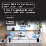 Sony Bravia Theatre System 6(HT-S60) Real 5.1ch 1000W,Dolby Atmos/DTS:X Soundbar Home Theatre with Powerful subwoofer & Wireless Rear Speakers,Voice Zoom3,BCA App, Bluetooth,HDMI eARC