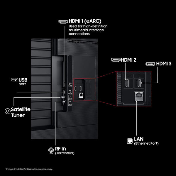Samsung 138 cm (55 inches) Crystal 4K Infinity Vision Ultra HD Smart LED TV UA55UE84AFULXL