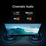Xiaomi (139 cm) 55 inch Smartchoice X 4K Ultra HD Smart | Dolby Vision | 120Hz Game Booster | Eye Care Mode | Google TV | L55MB-AIN