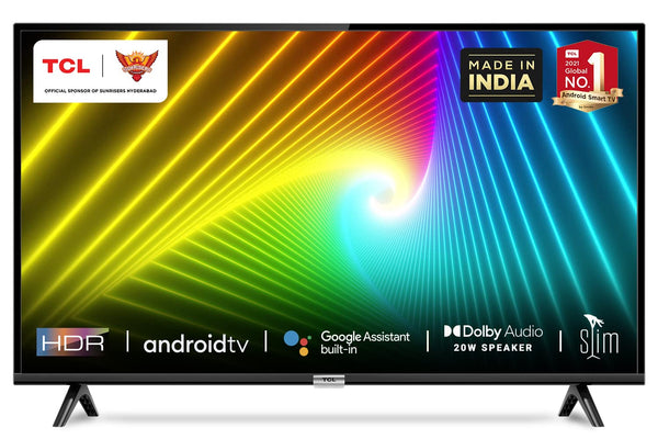 TCL 108 cm (43 inches) Full HD Certified Android Smart LED TV 43S6500FS (Black)