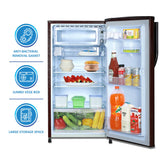 Onida 190 L 3 Star Direct-Cool Single Door Refrigerator (RDS1903P, Red)-(Dents and Scratches)