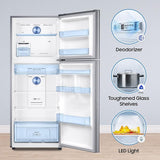 SAMSUNG 363 L Frost Free Double Door 2 Star Refrigerator  with Convertible 5-in-1 , Digital Inverter with Display