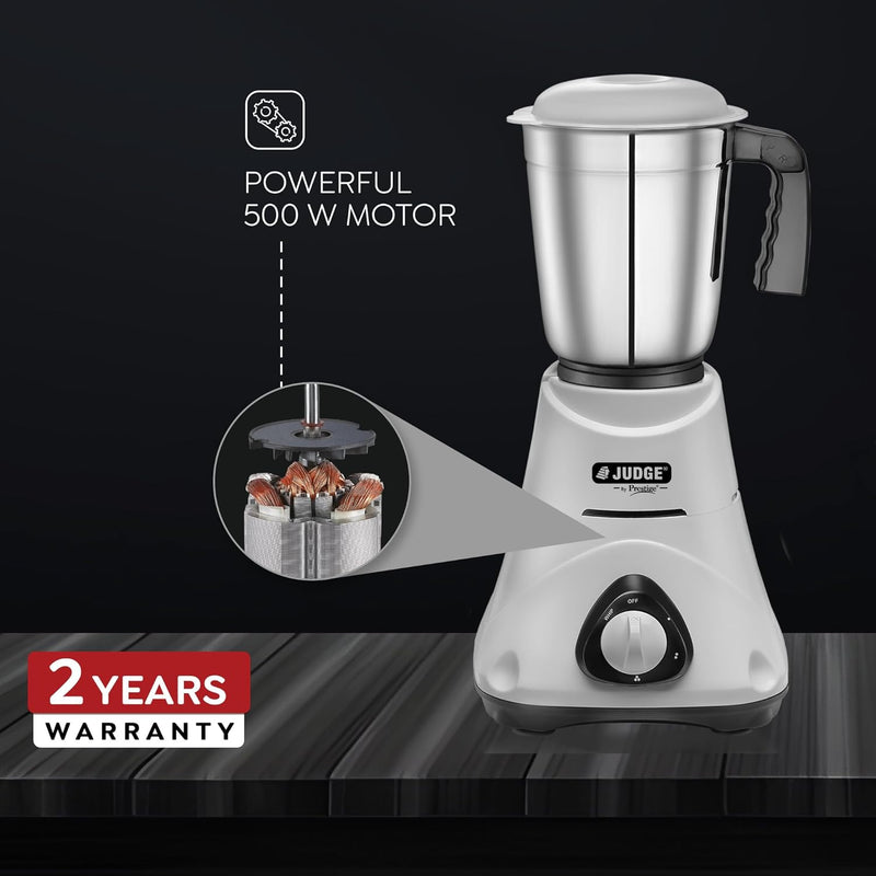 Judge by Prestige - 500 W Mixer Grinder