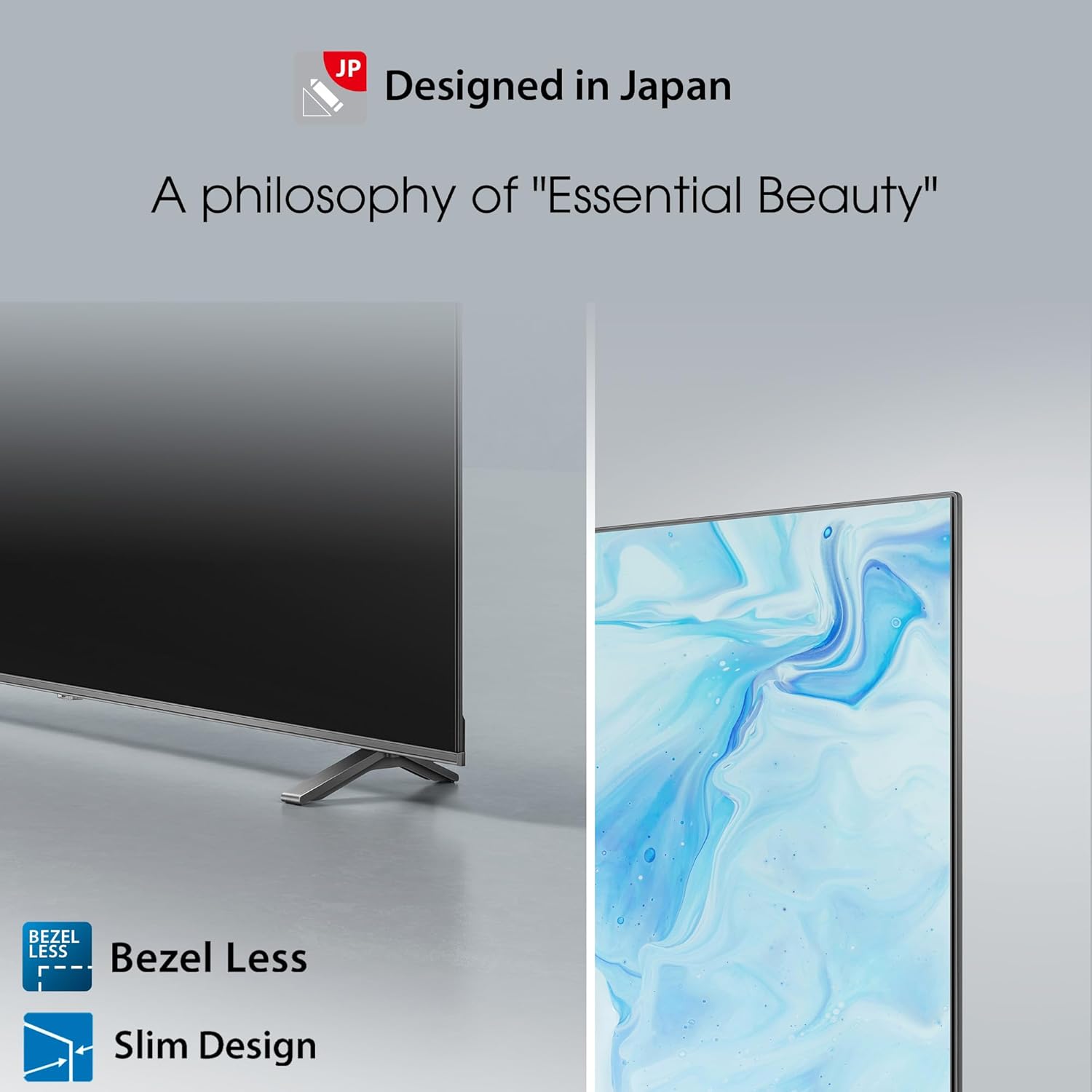 TOSHIBA 215 cm (85 inches) C450NP Series 4K Ultra HD Smart Google QLED TV 85C450NP (Black)