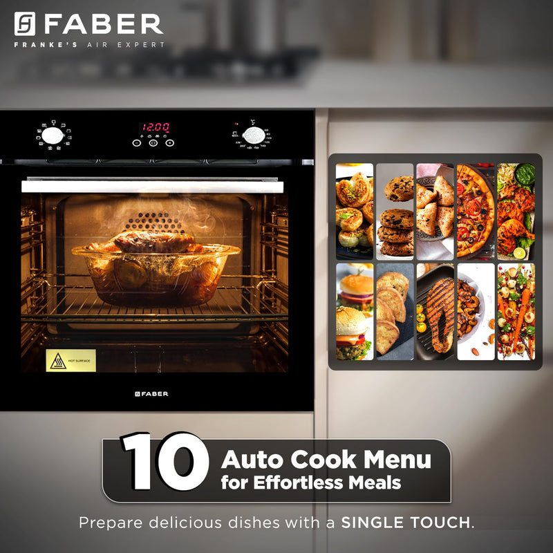 Faber 80 L Convection Microwave Oven (FBIO 80L 10F GLM, Black) (Touched Up)