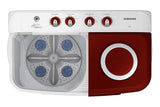 Samsung 7 kg, 5 Star, Semi-Automatic Top Load Washing Machine (WT70C3000RR/TL, Air Turbo Drying)