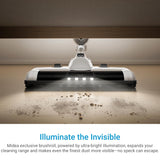 Midea 18P Cordless Vacuum Cleaner with BLDC Motor, Stand, 5-Stage HEPA Filtration, LED Light, 180° Rotatable Brush, Lightweight, Detachable Handheld, Ideal for Car Cleaning & Homes with Pets