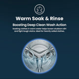IFB 8 kg 5 Star with Steam Refresh program, 9 Swirl Wash, Eco Inverter, Touch Panel with AI Fully Automatic Front Load Washing Machine with In-built Heater White SENATOR GXN 8012
