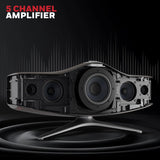 Honeywell New Launched Aviator Hi-Fi Speaker, 240W, 1MBPS+ Audio codec, TypeC & Lightning Dongle, Ambient Light, Deep Bass, Bluetooth V5.3-30m, 5 Amplification Channel, 3 Independent Sound Cavities