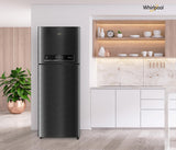 Whirlpool 411L 2 Star IntelliFresh Convertible Inverter Frost Free Double Door Refrigerator (IF INV CNV 455 Steel Onyx-Z, 2s)