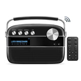 Saregama Carvaan 2.0 Hindi Portable Music Player 5000 Pre-Loaded Songs with Podcast, FM/BT/AUX (Emreld Green/Classic Black)