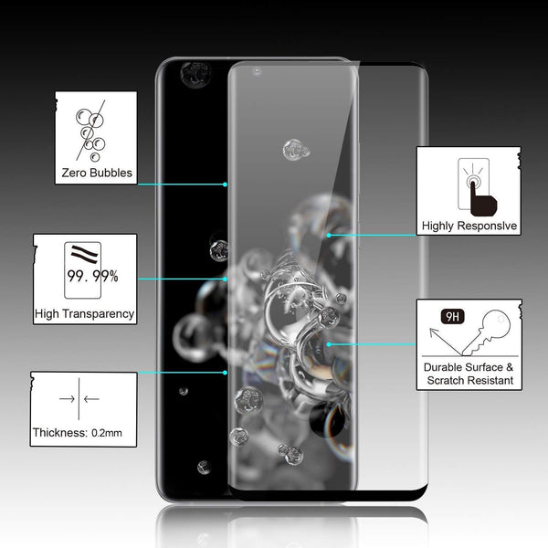 INBASE 3D TEMPERED GLASS FOR SAMSUNG NOTE 20 ULTRA BLACK