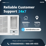 Voltas 1.5 ton 2 Star Fixed Speed Window AC (2026 Model,Copper, Anti Dust Filter, 2-way Swing, Memory Restart, Sleep Mode (182FS PRISM, White)