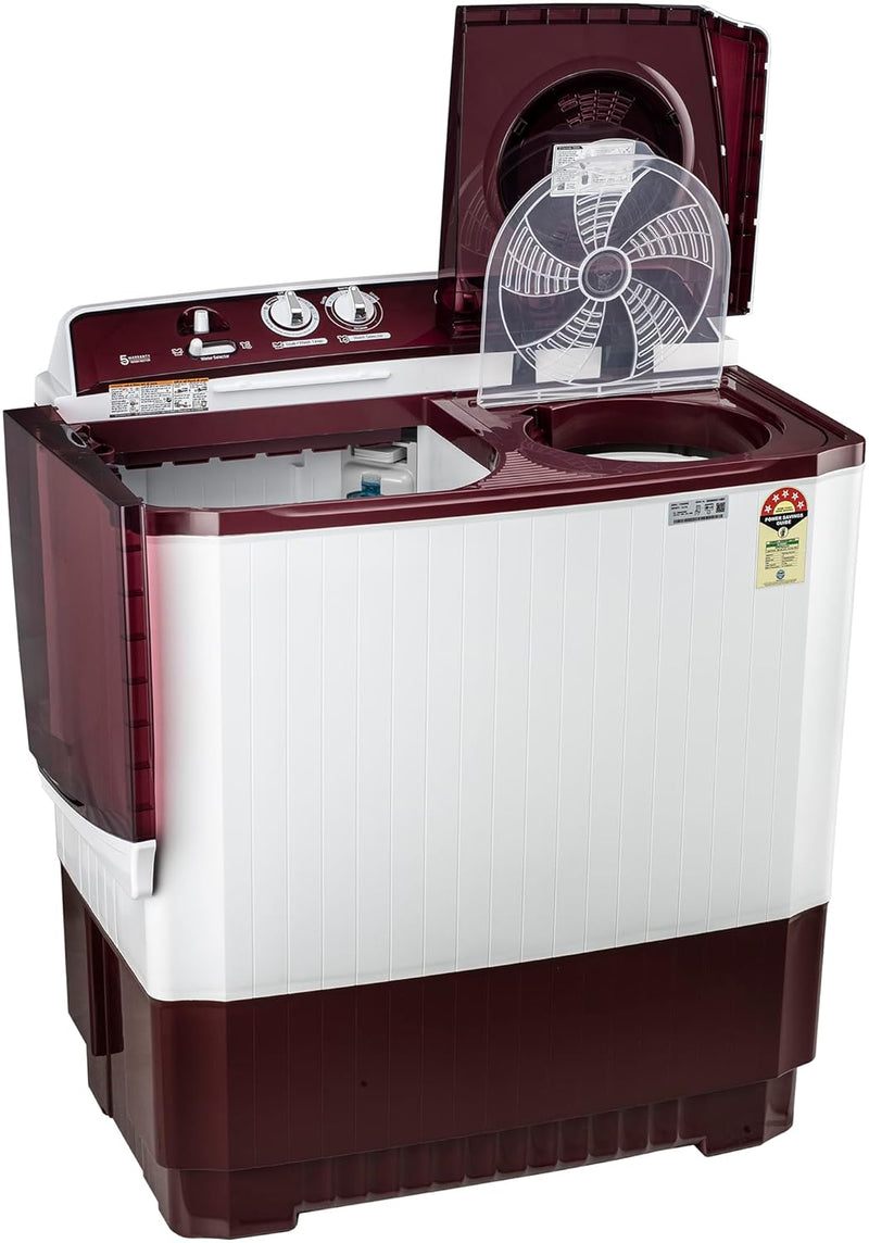 LG 10.5Kg Semi Automatic Top Load Washing Machine, P1015ASRAZ