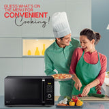 LG 32 L Convection Microwave Oven (MC3286BLT, Black, Auto Cook Menu, Diet Fry and with Stainless Steel Cavity)