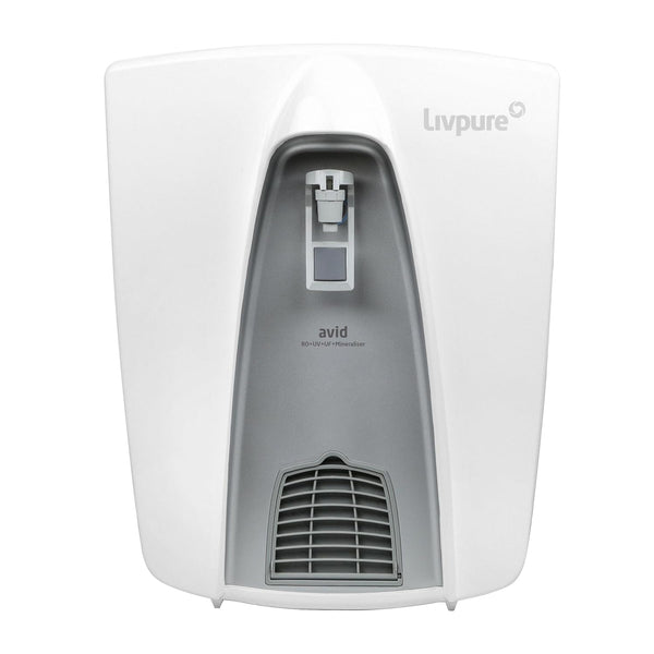 Livpure Avid RO + UV + UF + MINERALS Water Purifier for Home, 8 L Storage Tank