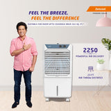Livpure Zencool Personal Air Cooler- 45L with High Air Delivery, Motor with Thermal Overload Protection, Anti-Bacterial Honeycomb Pads | Inverter Compatibility| 2 year Motor Warranty by Livpure