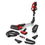 Bosch Unlimited 7 ProAnimal, Cordless Vacuum Cleaner with Rechargeable 3.0 Ah Battery and FlexTube, LED Lighting, 10 Year Motor Warranty, in Tornado Red BCS71PETIN