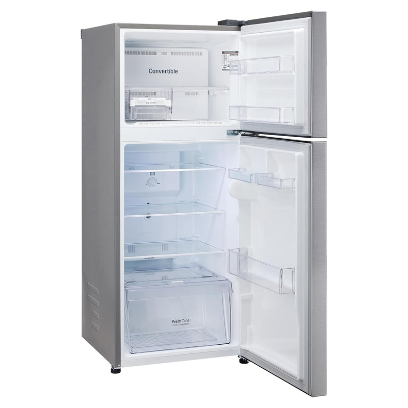 LG 240 L 3 Star Frost-Free Smart Inverter Double Door Refrigerator (GL-S292RDSX, Dazzle Steel, Convertible & Multi Air Flow Cooling)