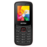 Intex Candy (Dual SIM, Black and Red)