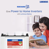 Luminous Red Charge RC 18000ST 150 Ah, Recyclable Tall Tubular Inverter Battery for Home, Office & Shops (Blue & White)