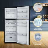 Whirlpool 327 L 3 Star IntelliFresh Inverter Frost Free Double Door Refrigerator (IF INV ELT DF375 OMEGA BLACK(3S)-TL, Black, 2023 Model)
