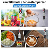 INALSA Nutri Blender with Hand Blender Attachment|1800W DC Motor|20 Speed Control + Turbo Speed|Chopping, Whisking,Frothing & 2Ready To Go Bottles|SS Blades & Rod|2 Yr Warranty|1800 Blend N Go