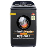 Voltas Beko, A Tata Product 8 Kg 5 Star Fully-Automatic Top Loading Washing Machine (WTL8006UEAH / OBS3060, Dark Grey, Inbuilt Heater)