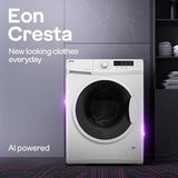 Godrej 7 Kg 5 Star, AI Powered, FabriSafe Drum, 65% Water Saving, Fully Automatic Front Load Washing Machine (WFEON CRS 7010 5.0 FKEDM GLWH, Glacial White)