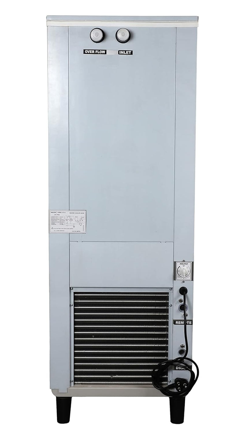 Voltas Steel Normal And Cold Water Cooler, 40/80 Fss, Storage