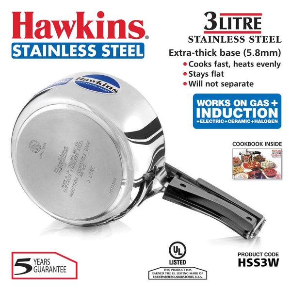 HAWKINGS STAILNESS STEEL PRESURE COOKER